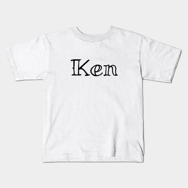 Ken Kids T-Shirt by gulden